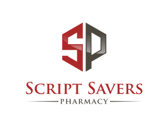Script Savers Pharmacy logo design by enilno