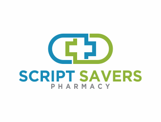 Script Savers Pharmacy logo design by iltizam