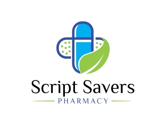 Script Savers Pharmacy logo design by ruki