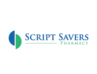 Script Savers Pharmacy logo design by fajarriza12