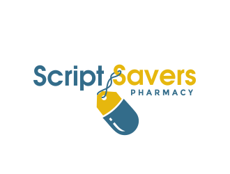 Script Savers Pharmacy logo design by aldesign