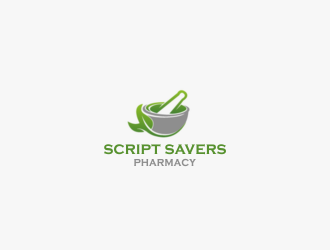 Script Savers Pharmacy logo design by dasam
