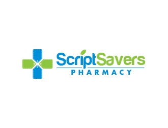 Script Savers Pharmacy logo design by usef44