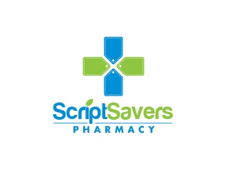 Script Savers Pharmacy logo design by usef44