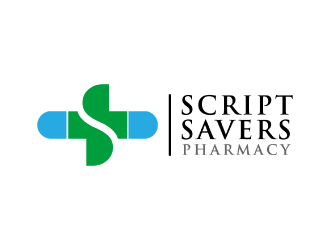 Script Savers Pharmacy logo design by nona