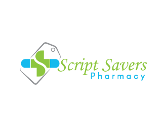 Script Savers Pharmacy logo design by nona