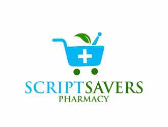 Script Savers Pharmacy logo design by ingepro