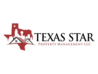 Texas Star Property Management LLC logo design by ruki