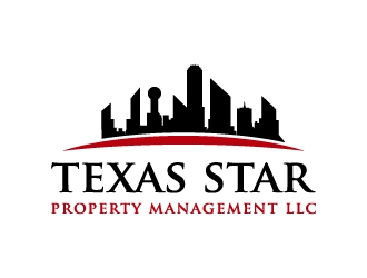 Texas Star Property Management LLC logo design by Janee
