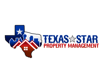 Texas Star Property Management LLC logo design by megalogos