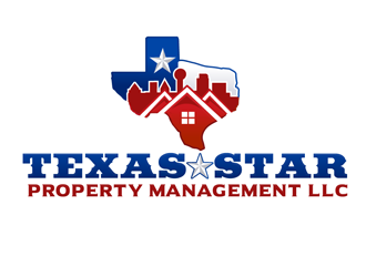 Texas Star Property Management LLC logo design by megalogos