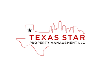 Texas Star Property Management LLC logo design by checx