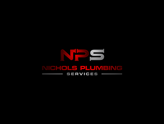 Nichols Plumbing Services logo design by blackcane
