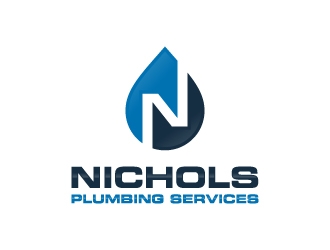 Nichols Plumbing Services logo design by Janee