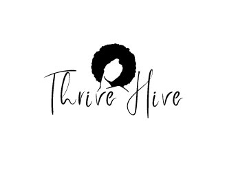 Thrive Hive logo design by Erasedink