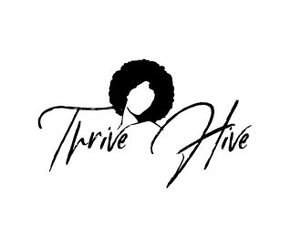 Thrive Hive logo design by Erasedink