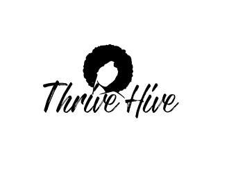 Thrive Hive logo design by Erasedink
