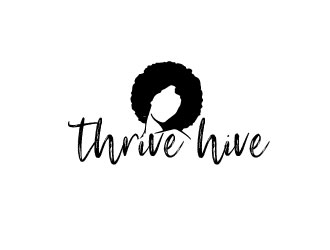 Thrive Hive logo design by Erasedink