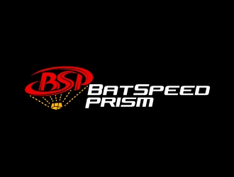 Bat Speed Prism logo design by josephope