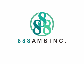 888AMS INC. logo design by bosbejo