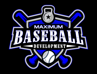 Maximum Baseball Development  logo design by kopipanas