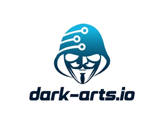 dark-arts.io logo design by neonlamp