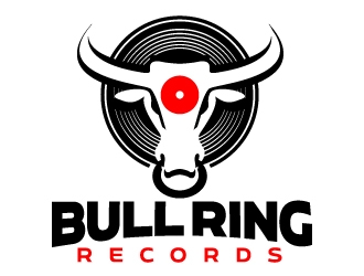 Bull Ring Records logo design by jaize