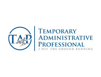 TAP (Temporary Administrative Professional) logo design by pakderisher