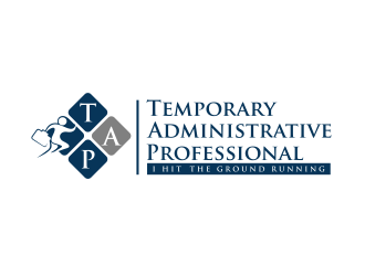 TAP (Temporary Administrative Professional) logo design by pakderisher