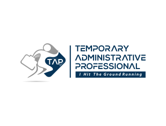 TAP (Temporary Administrative Professional) logo design by pakderisher