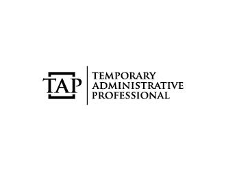 TAP (Temporary Administrative Professional) logo design by GRB Studio