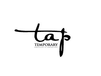 TAP (Temporary Administrative Professional) logo design by GRB Studio