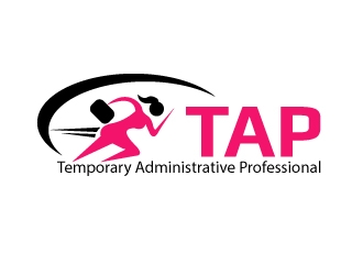 TAP (Temporary Administrative Professional) logo design by Webphixo