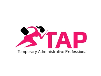 TAP (Temporary Administrative Professional) logo design by Webphixo