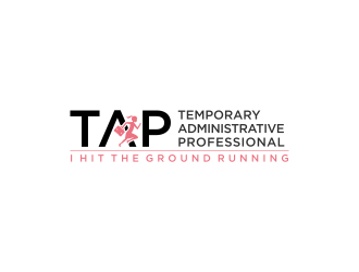 TAP (Temporary Administrative Professional) logo design by ammad