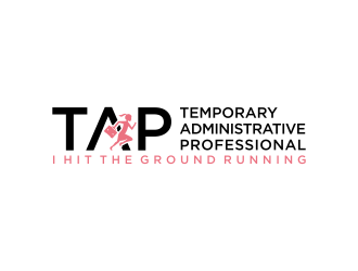 TAP (Temporary Administrative Professional) logo design by ammad