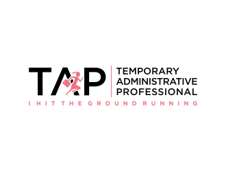 TAP (Temporary Administrative Professional) logo design by ammad