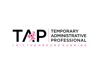TAP (Temporary Administrative Professional) logo design by ammad
