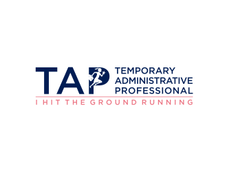 TAP (Temporary Administrative Professional) logo design by ammad
