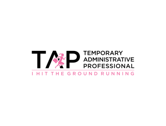 TAP (Temporary Administrative Professional) logo design by ammad