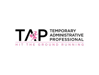 TAP (Temporary Administrative Professional) logo design by ammad