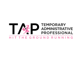 TAP (Temporary Administrative Professional) logo design by ammad