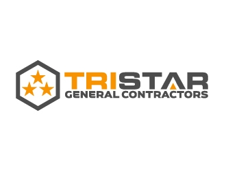 TriStar General Contractors  logo design by jaize