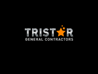 TriStar General Contractors  logo design by syakira