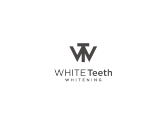 WHITE Teeth Whitening logo design by Asani Chie