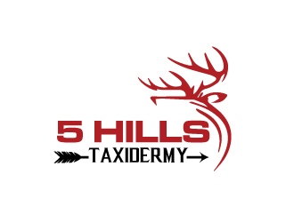 5 Hills Taxidermy  logo design by tec343