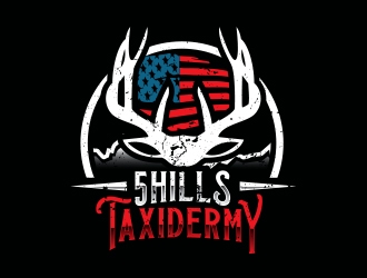 5 Hills Taxidermy  logo design by Eliben