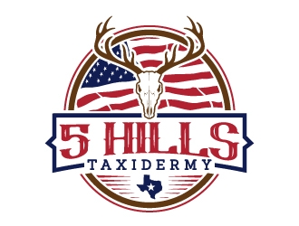 5 Hills Taxidermy  logo design by jaize