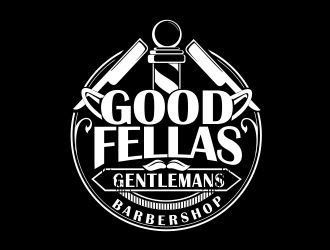 Good Fellas Gentlemans Barbershop logo design by veron