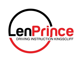 Len Prince Driving Instruction Kingscliff logo design by fawadyk